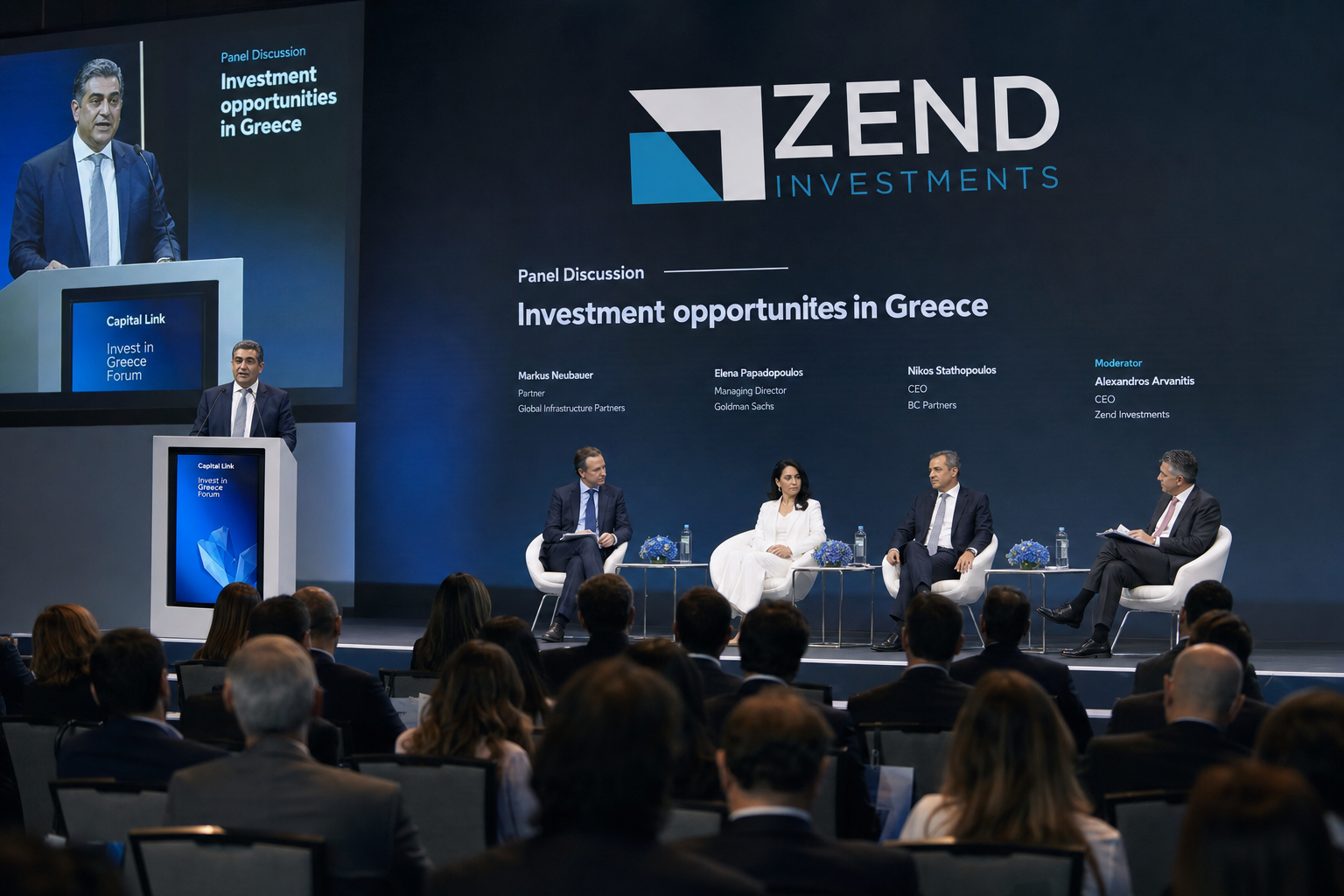 Zend Investments finance summit panel