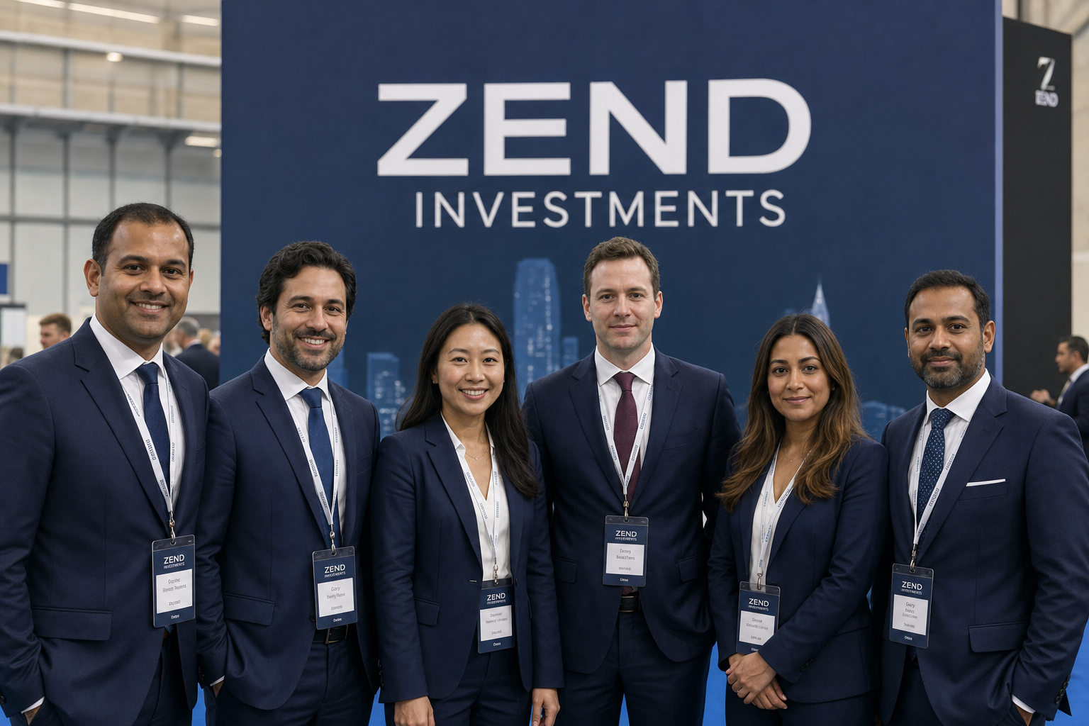 Zend Investments leadership team at annual conference